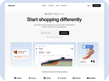 Start Shopping